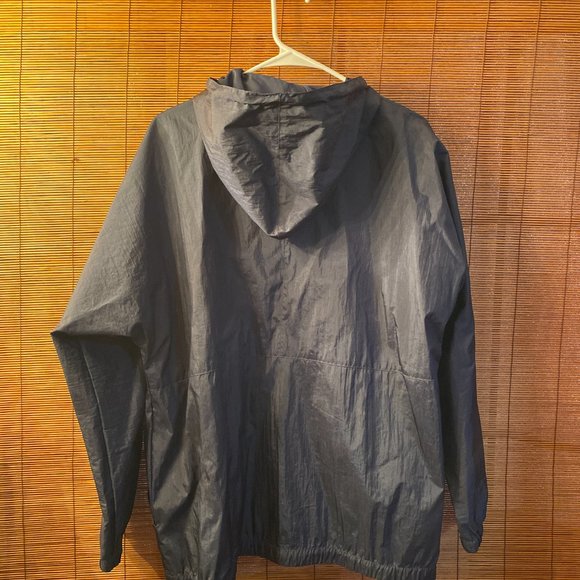 Cabin Creek Navy Blue Windbreaker Jacket zipper front closure Size Medium - Picture 4 of 4